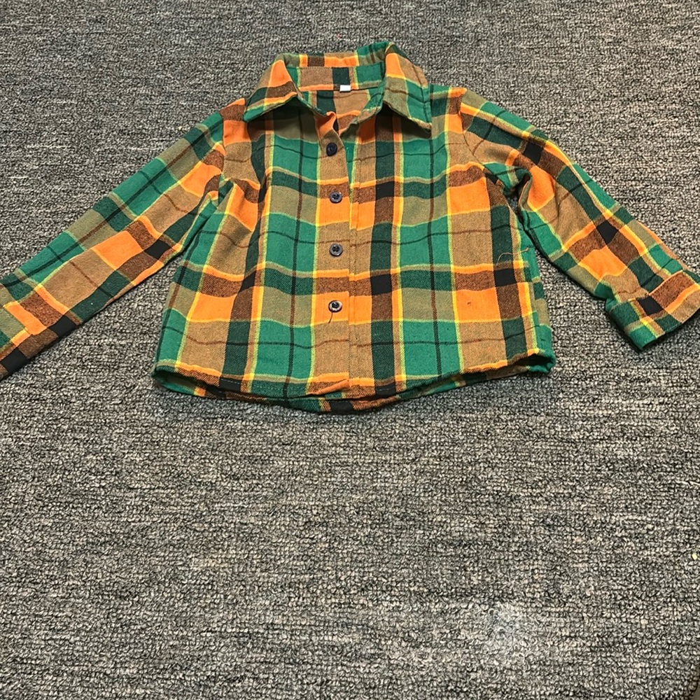 Toddler Boy’s SHEIN Button Down Shirt